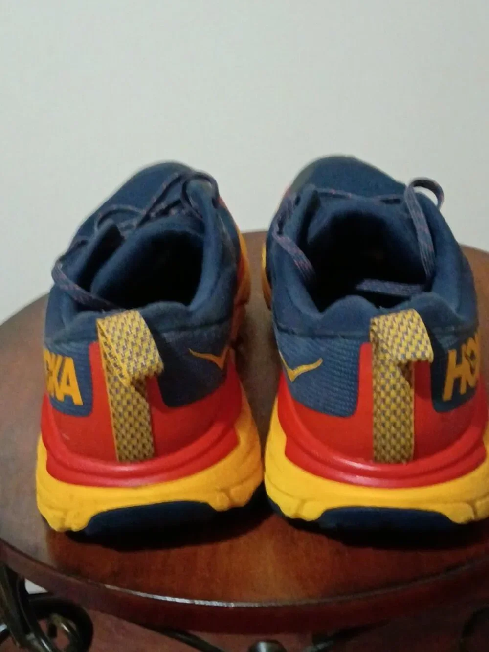 Hoka One Challenger ATR 6 Outer Space Blue Yellow Men’s Size 11D 1106510-OSRY